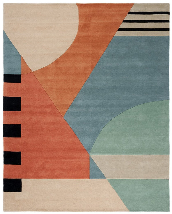 Safavieh Rd863 Hand Tufted Wool Cotton with Latex Contemporary Rug RD863A-12SQ