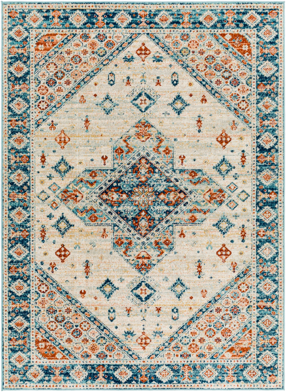 Redondo beach RDD-2300 Traditional Polypropylene Rug RDD2300-912  100% Polypropylene 9' x 12'
