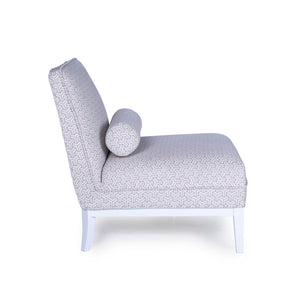 Pasargad Firenze Collection Upholster Lounge Chair with Pillow RE-PA003-PASARGAD