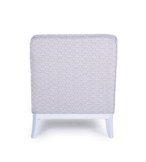 Pasargad Firenze Collection Upholster Lounge Chair with Pillow RE-PA003-PASARGAD