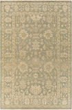 Reign REG-2306 Traditional NZ Wool Rug REG2306-69 Dark Green, Khaki, Cream, Tan, Wheat 100% NZ Wool 6' x 9'