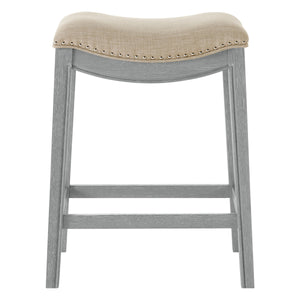 Grover Fabric Counter Stool Lyon Cream