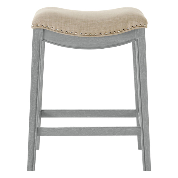 Grover Fabric Counter Stool Lyon Cream
