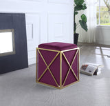 Vana Plum Ottoman