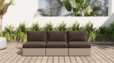 VIG Furniture Renava Garza - Outdoor Concrete & Teak Modular Sofa VGLBMODUSET-2 VGLBMODUSET-2