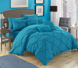 Hannah Comforter Set King Size – Turquoise