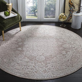 Safavieh Reflection 664 60% Polypropylene, 40% Polyester Power Loomed Rug RFT664A-8SQ