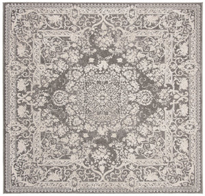 Safavieh Reflection 664 60% Polypropylene, 40% Polyester Power Loomed Rug RFT664B-8SQ