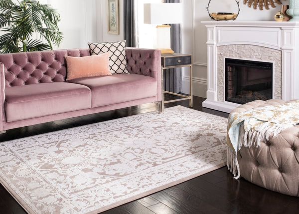 Safavieh Reflection 665 60% Polypropylene, 40% Polyester Power Loomed Rug RFT665A-8SQ