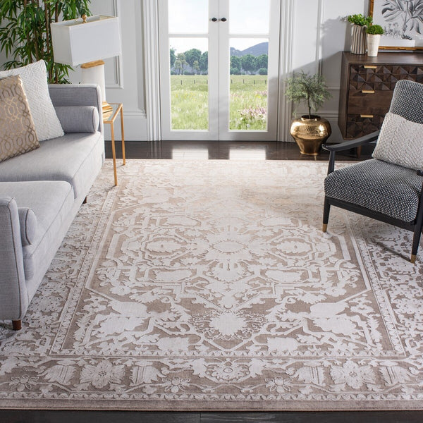 Safavieh Reflection 665 Power Loomed 60% Polyester/40% Polypropylene Rug RFT665A-3