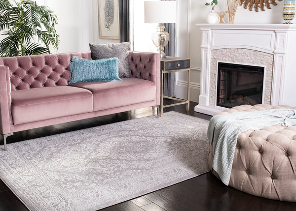 Safavieh Reflection 668 Power Loomed 60% Polyester/40% Polypropylene Rug RFT668G-3