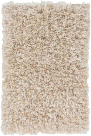 Rhapsody RHA-1002 Modern Polyester, Wool Rug RHA1002-912 Beige 50% Polyester, 50% Wool 9' x 12'10"