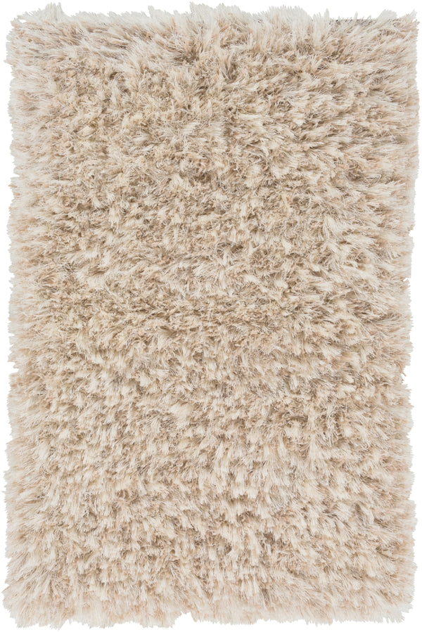 Rhapsody RHA-1002 Modern Polyester, Wool Rug RHA1002-912 Beige 50% Polyester, 50% Wool 9' x 12'10"