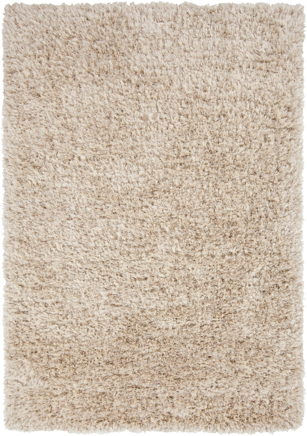 Rhapsody RHA-1002 Modern Polyester, Wool Rug RHA1002-58 Beige 50% Polyester, 50% Wool 5'3" x 7'7"