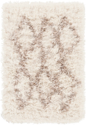 Rhapsody RHA-1007 Global Polyester, Wool Rug RHA1007-912 Cream, Taupe 50% Polyester, 50% Wool 9' x 12'10"