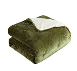 Josepha Green King 3pc Comforter Set