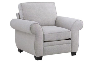 Porter Designs Oasis Overstuffed Transitional Chair Cream 01-207C-03-6327