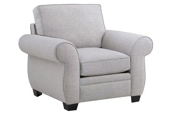 Porter Designs Oasis Overstuffed Transitional Chair Cream 01-207C-03-6327