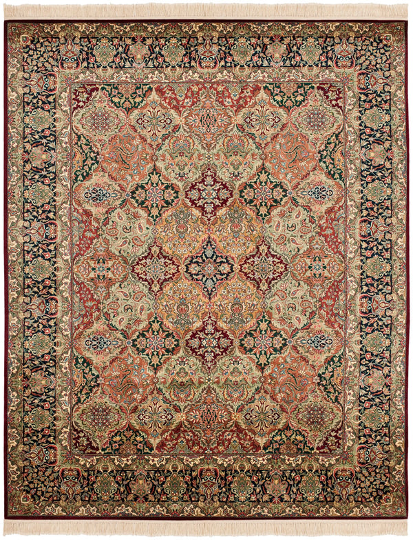 RK12 Rug - Luxurious 100% Wool Pile Rectangle from China for Timeless Elegance in Your Home Decor