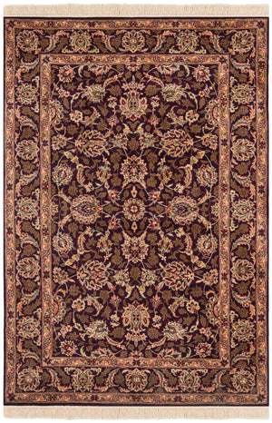 RK24 Rug - Luxurious 100% Wool Pile Rectangle Rug for a Cozy and Elegant Home Décor Experience