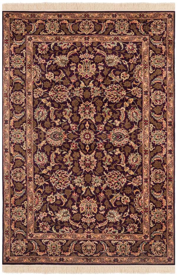 RK24 Rug - Luxurious 100% Wool Pile Rectangle Rug for a Cozy and Elegant Home Décor Experience