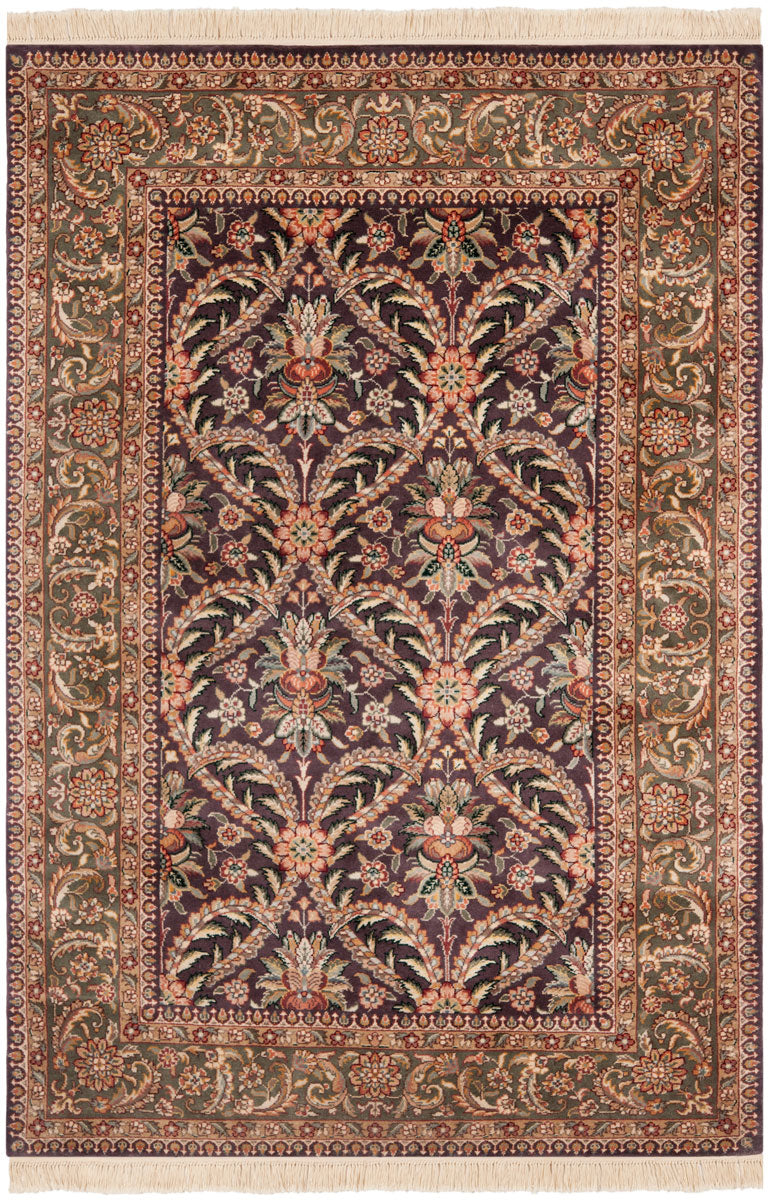 RK8 Elegant Rectangle Rug - Luxurious 100% Wool Pile from China for a Cozy Home Aesthetic