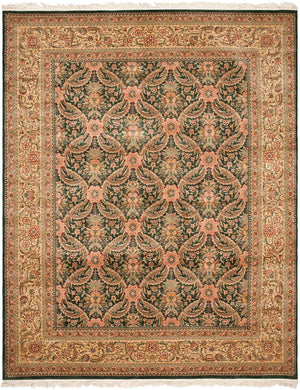 RK8 Elegant Rectangle Rug - Luxurious 100% Wool Pile from China for a Cozy Home Aesthetic