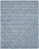 Nourison Venosa VSN01 Modern Handmade Tufted Indoor Area Rug Blue/Ivory 8'3" x 11'6" 99446786968