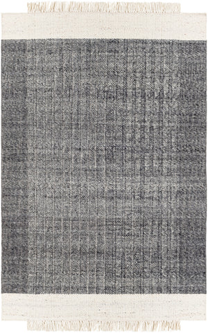 Reliance RLI-2303 Modern Wool Rug RLI2303-81012 Beige, Charcoal, Medium Gray, Cream 100% Wool 8'10" x 12'