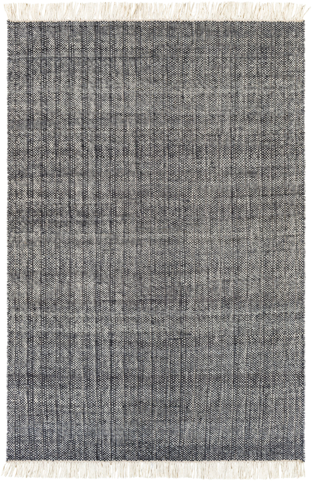 Reliance RLI-2305 Modern Wool Rug RLI2305-81012 Charcoal, Medium Gray, Cream 100% Wool 8'10" x 12'