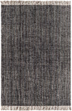 Reliance RLI-2306 Modern Wool Rug RLI2306-81012 Black, Charcoal, Medium Gray, Beige 100% Wool 8'10" x 12'