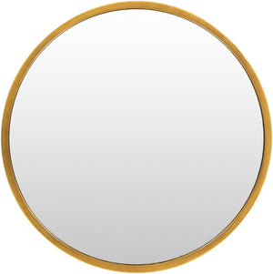 Carmen RME-001 Modern Metal, Manufactured Wood Mirror RME001-4040  Metal, Manufactured Wood 40"H x 40"W