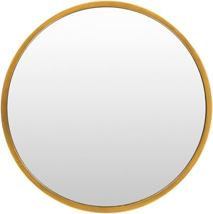 Carmen RME-001 Modern Metal, Manufactured Wood Mirror RME001-4040  Metal, Manufactured Wood 40"H x 40"W