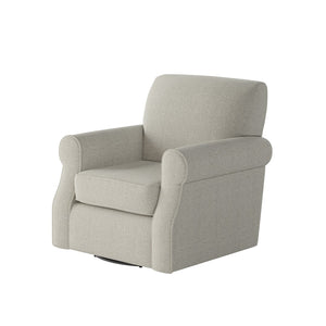Fusion 602S-C Transitional Swivel Chair 602S-C Invitation Linen Swivel Chair