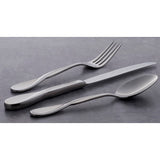 Satin Aquarius 5 Piece Fine Flatware Set, Service For 1