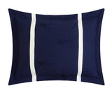 Marcia Navy Full/Queen 4pc Comforter Set