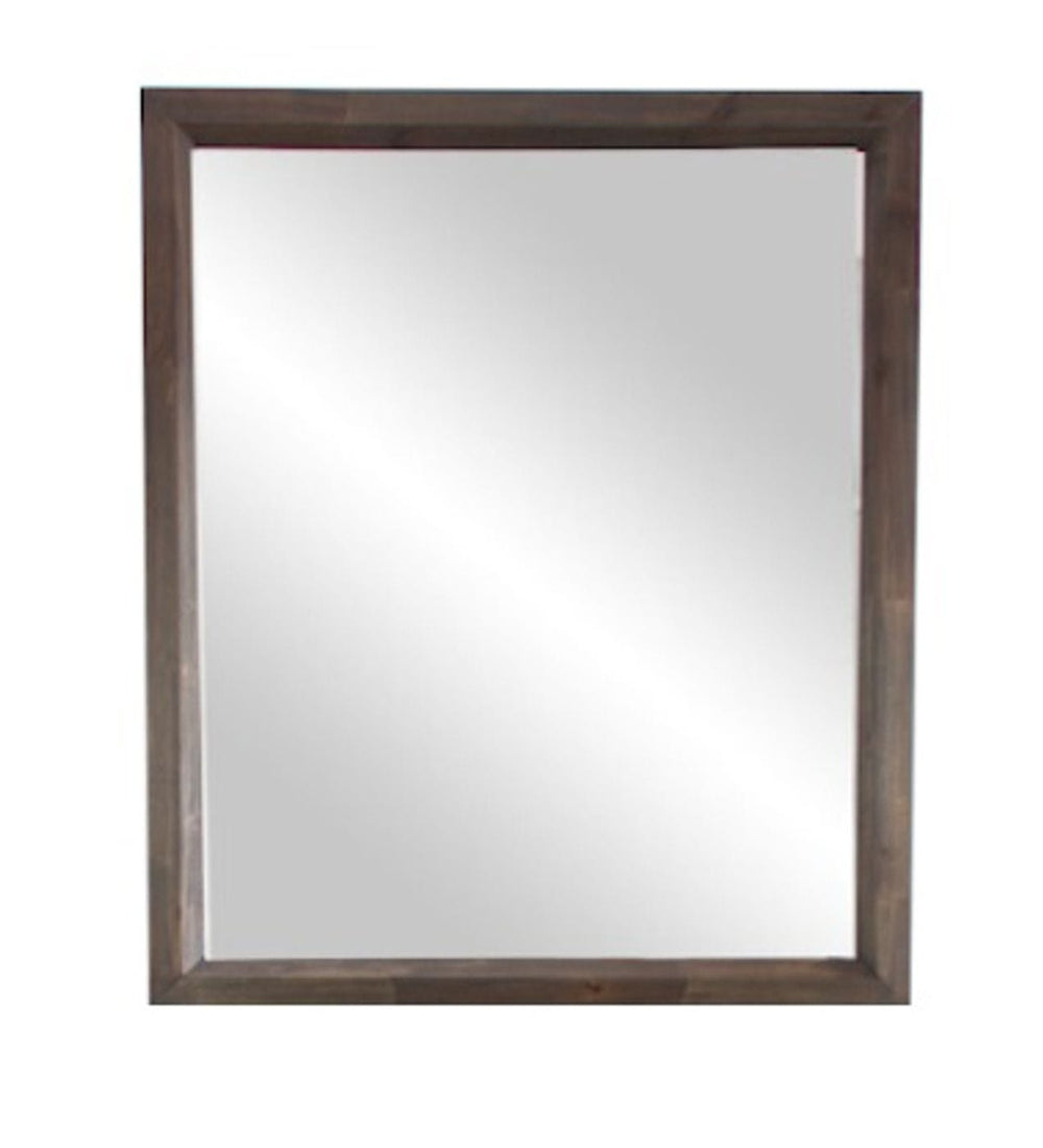 VIG Furniture Modrest Roger - Mid-century Acacia Mirror VGWDSTHL-MR-SANTI