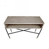 VIG Furniture Modrest Walker Modern Concrete & Metal Console Table VGLBROKYCS-113