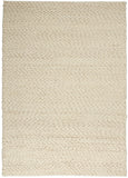 Nourison Calvin Klein Riverstone CK940 Contemporary Handmade Woven Indoor Area Rug Ivory 4' x 6' 99446755483