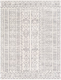 Roma ROM-2328 Global Polypropylene Rug ROM2328-9123 White, Light Gray, Medium Gray 100% Polypropylene 9' x 12'3"