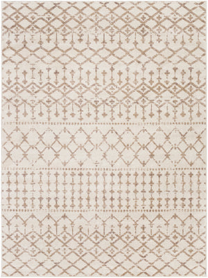 Roma ROM-2378 Global Polypropylene Rug ROM2378-9123 Cream, Camel 100% Polypropylene 9' x 12'3"