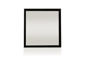 VIG Furniture Nova Domus Romeo Italian Modern Black & Rosegold Mirror VGACROMEO-MIR