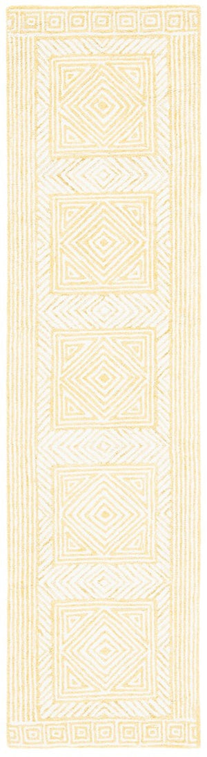 Safavieh Roslyn 352 Handtufted 100% Wool Rug Yellow / Ivory ROS352C-9