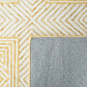 Safavieh Roslyn 352 Handtufted 100% Wool Rug Yellow / Ivory ROS352C-9