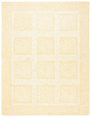 Safavieh Roslyn 352 Handtufted 100% Wool Rug Yellow / Ivory ROS352C-9