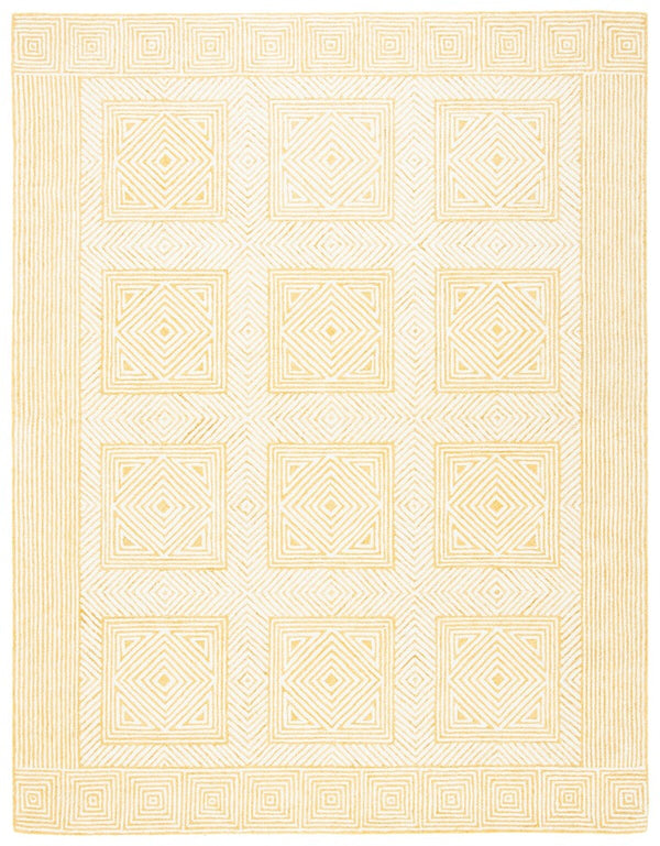 Safavieh Roslyn 352 Handtufted 100% Wool Rug Yellow / Ivory ROS352C-9