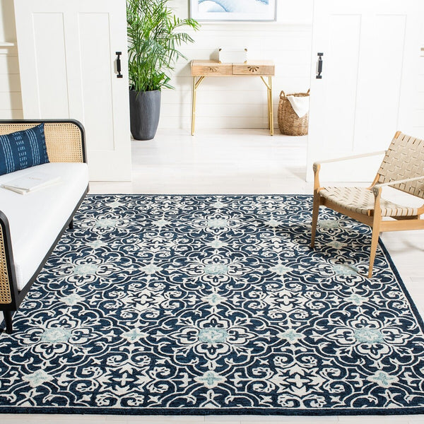 Safavieh Roslyn 603 Hand Tufted Wool and Cotton Rug ROS603N-7SQ