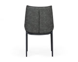 VIG Furniture  Modrest Roz - Modern Grey Leatherette Dining Chair (set of 2) VGHR3510