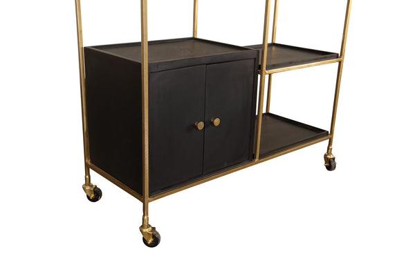 Porter Designs Cassini Solid Wood Contemporary Bar Black 05-125-30-02637