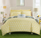 Barcelona Yellow Twin 6pc Comforter Set